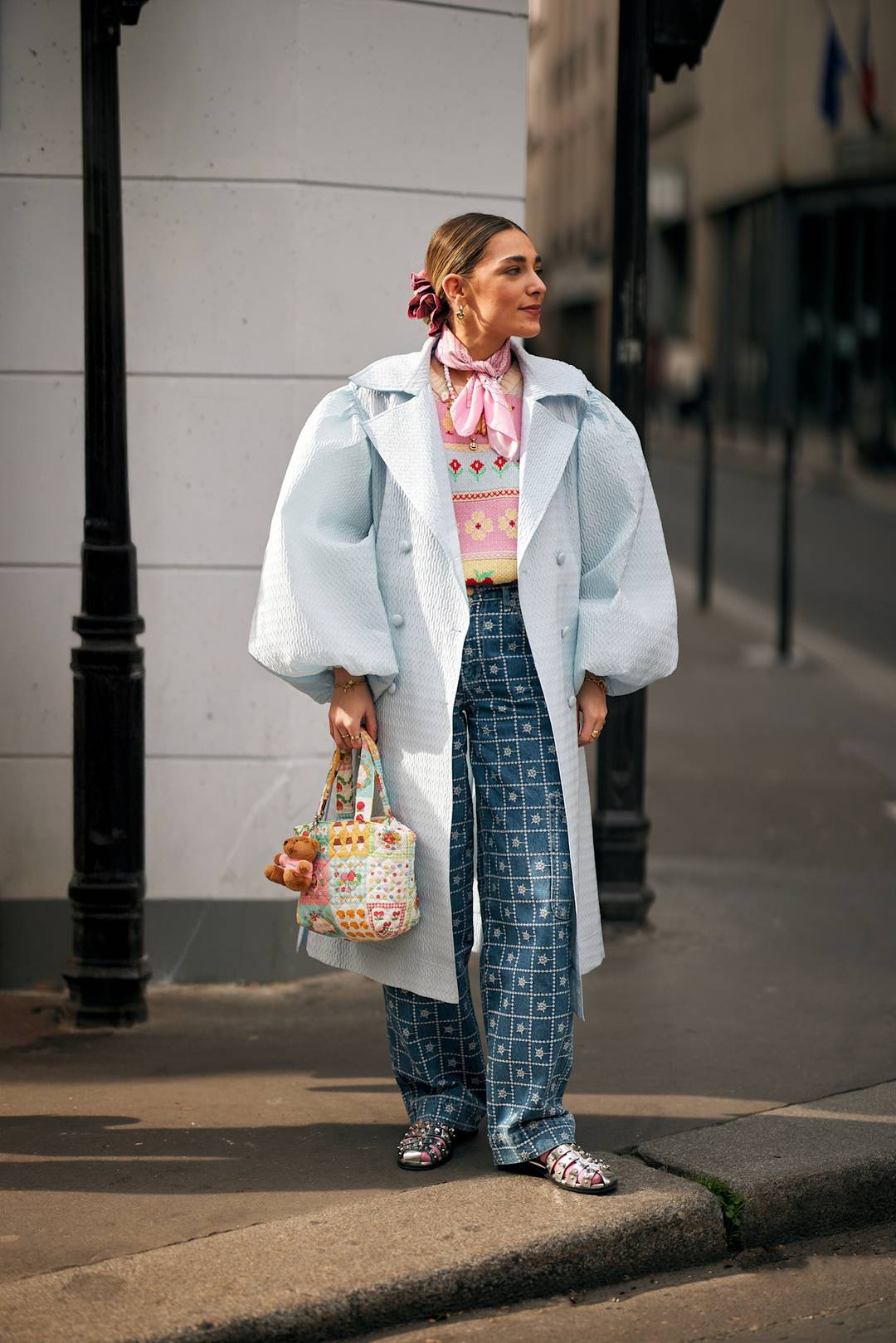 Credits: Pfw H/W 25 Street Style Denim Edition/© Launchmetrics/Spotlight
