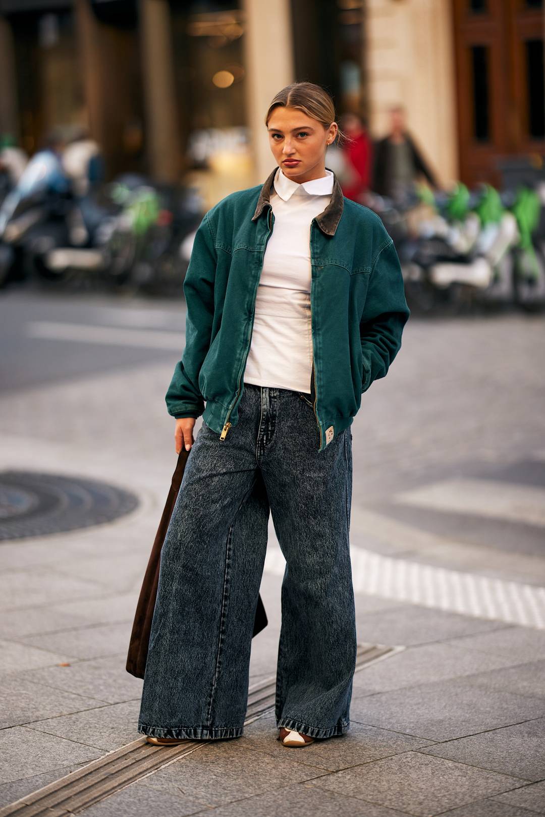 Credits: Pfw H/W 25 Street Style Denim Edition/© Launchmetrics/Spotlight