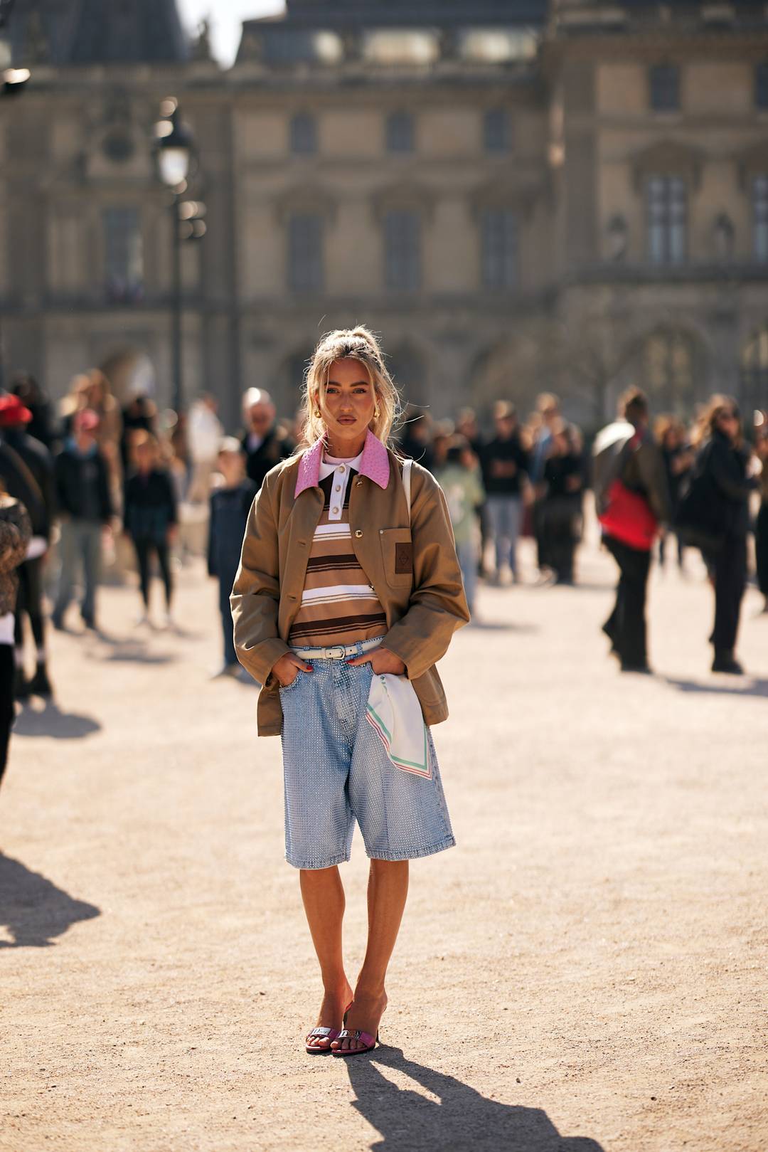 Credits: Pfw H/W 25 Street Style Denim Edition/© Launchmetrics/Spotlight