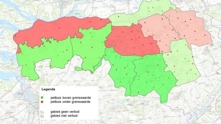 The groundwater situation as of April 1, 2025.
