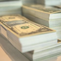 Intervened dollars. | Photo: Lina M. Etchesuri for Memory Park.