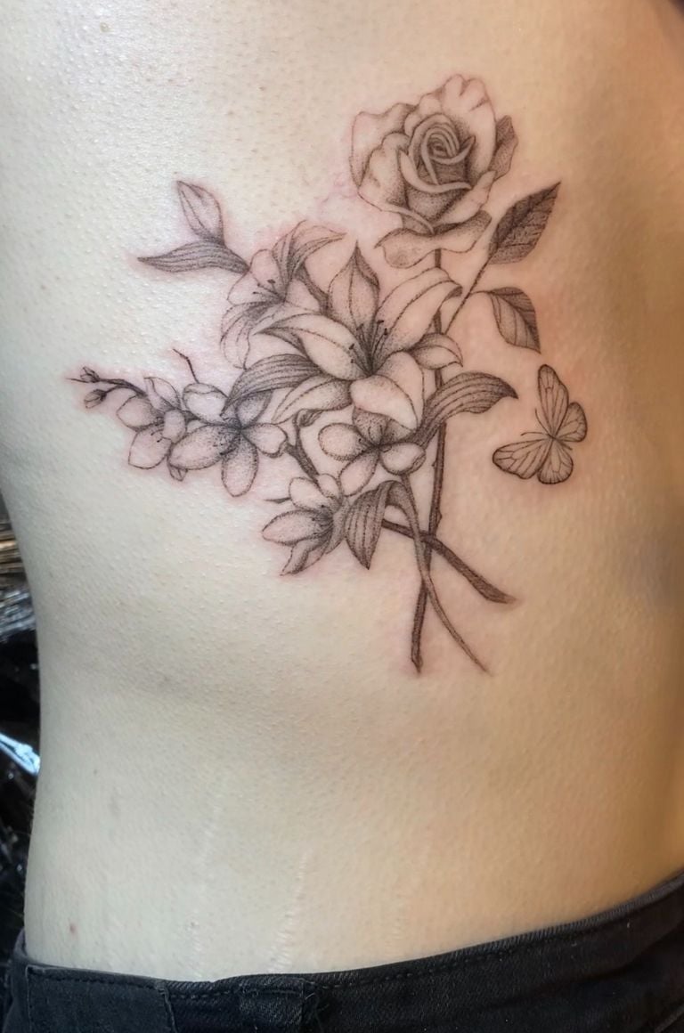 The tattoo of Emma (photo: Emma).
