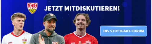 In the forum about VfB Stuttgart, have a say!