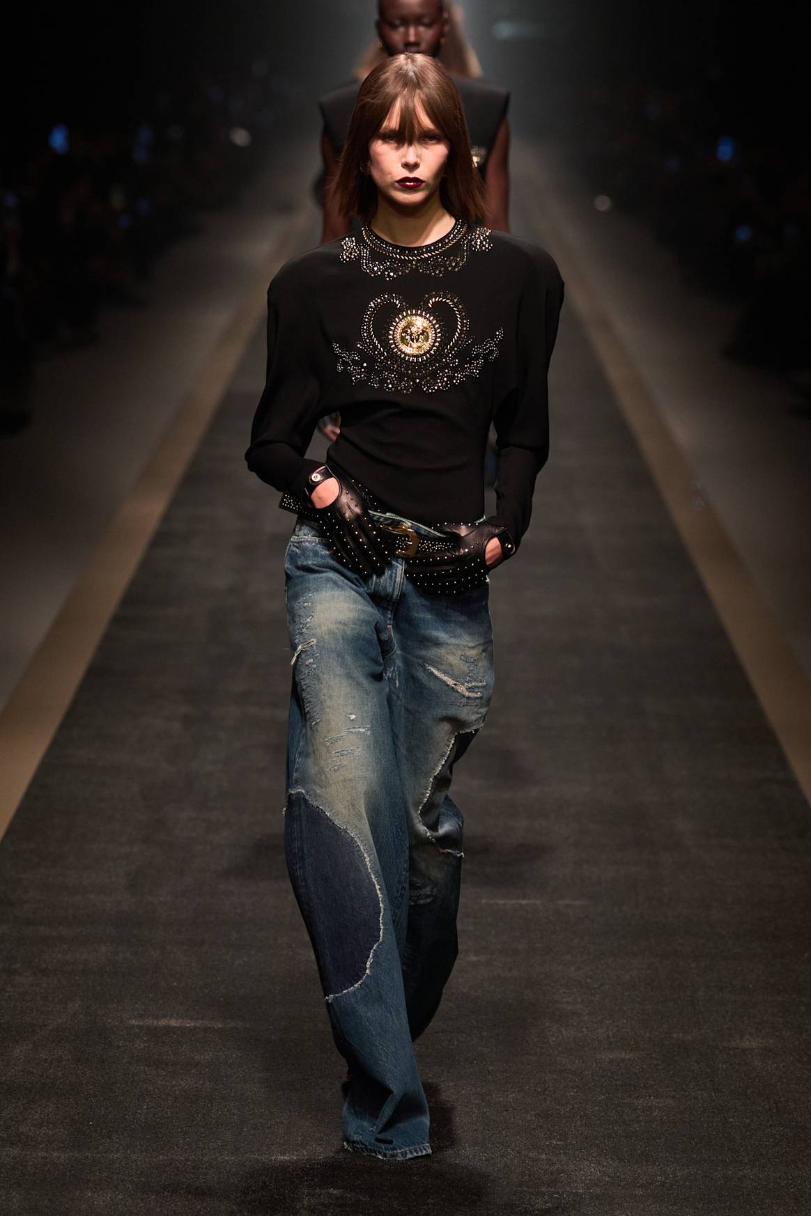 Credits: Versace FW25/© Launchmetrics/Spotlight