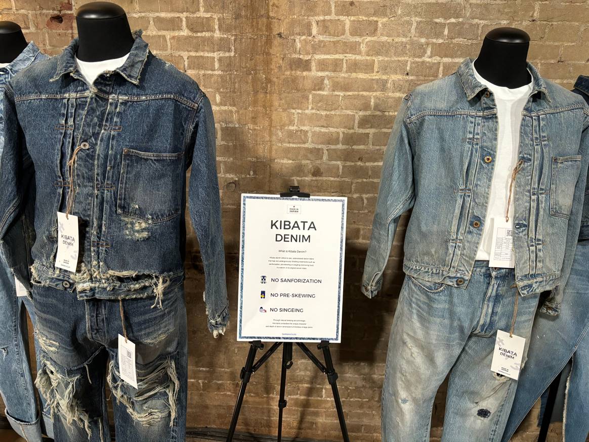 'Made in Japan' The company Kibata Denim shows its expertise.