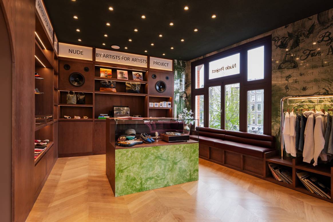 Nueva Tienda de Nude Project en Ámsterdam.