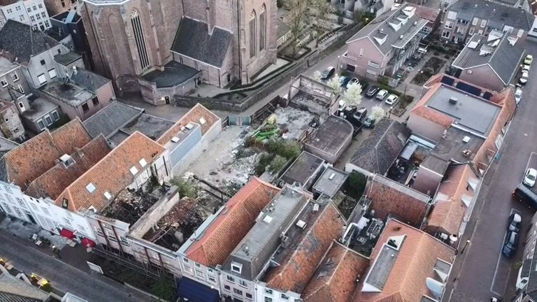 The remains of the Palazzo Theater (photo: Omroep Land van Cuijk/Peter Linders).