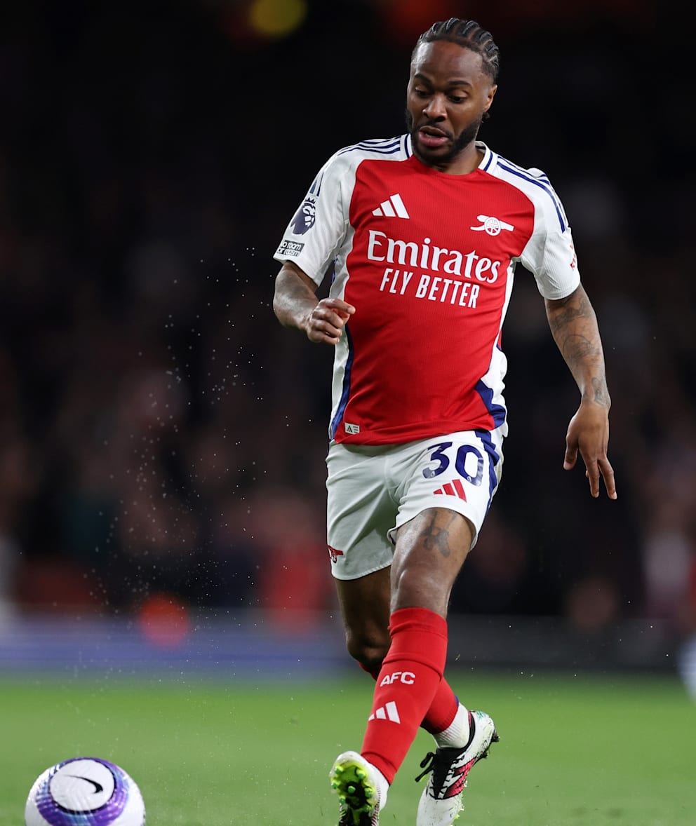 Raheem Sterling (28) wird mit Arsenal wahrscheinlich Vizemeister – laut Darke lag das nicht an ihm
