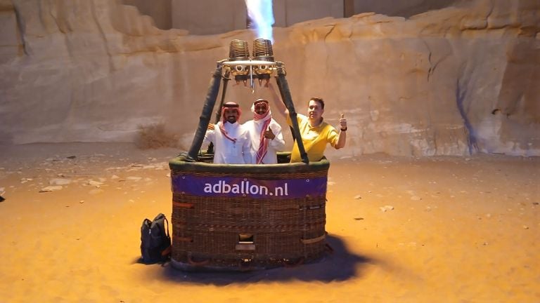 Sven was invited to the Alula Skies Festival (photo: Sven de Hoogd).