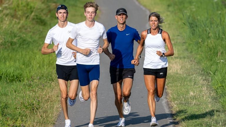 Lars, Niels, Marcel and Sandra Laros. (Photo: Johan Manders)