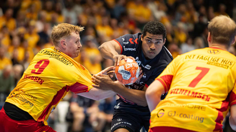 Mads Mensah Larsen hat den nächsten Treffer für die SG Flensburg-Handewitt im Visier