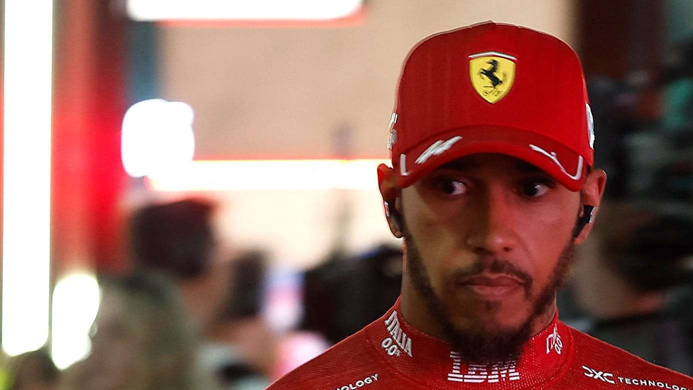 Lewis Hamilton at the Grand Prix in Saudi Arabia.