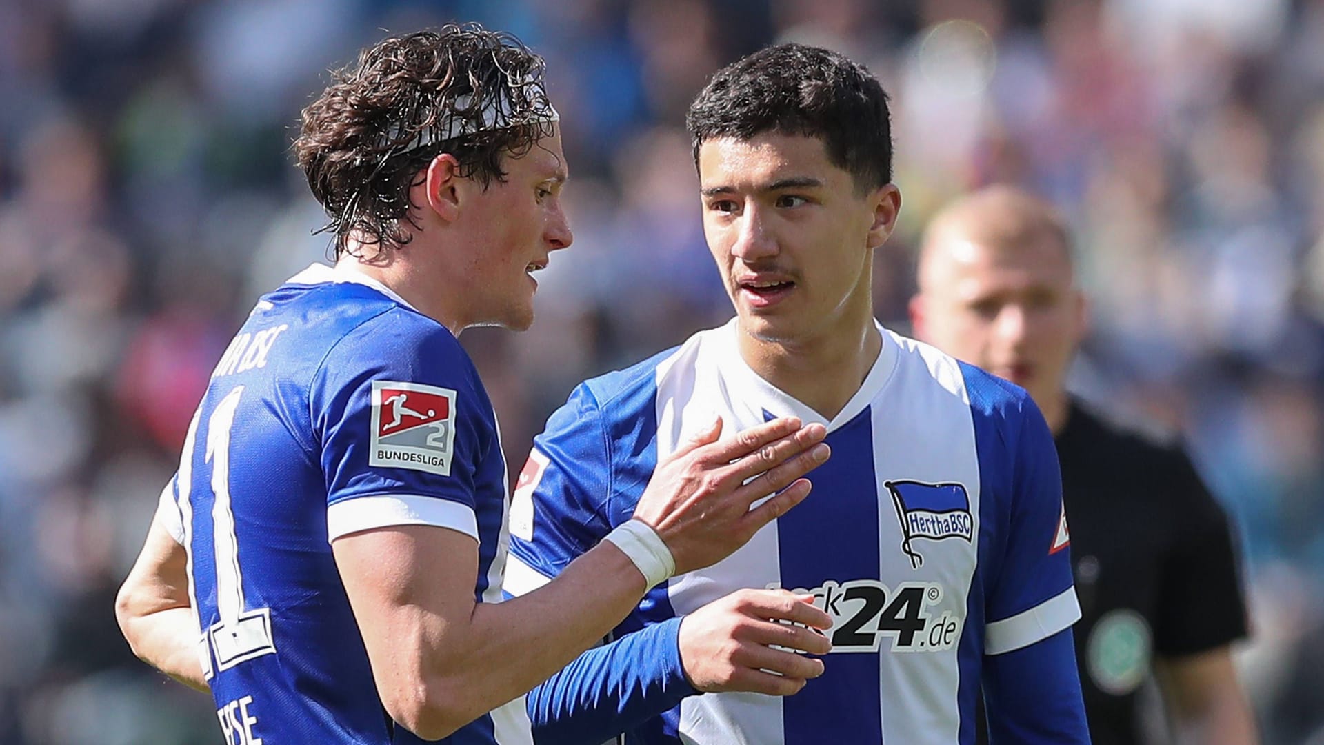 Fabian Reese and Ibrahim Maza (right): The offensive player was trained in the Hertha youth.