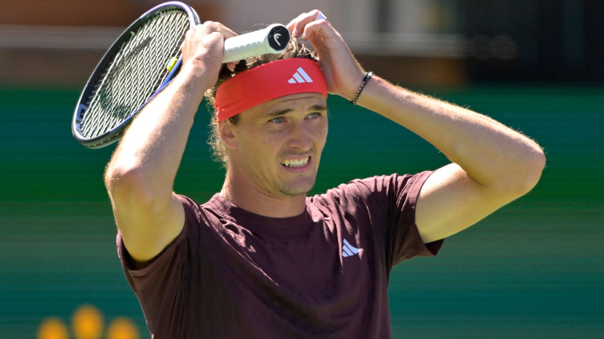 To despair: Alexander Zverev is currently going through a dry spell. To despair: Alexander Zverev is currently going through a dry spell.