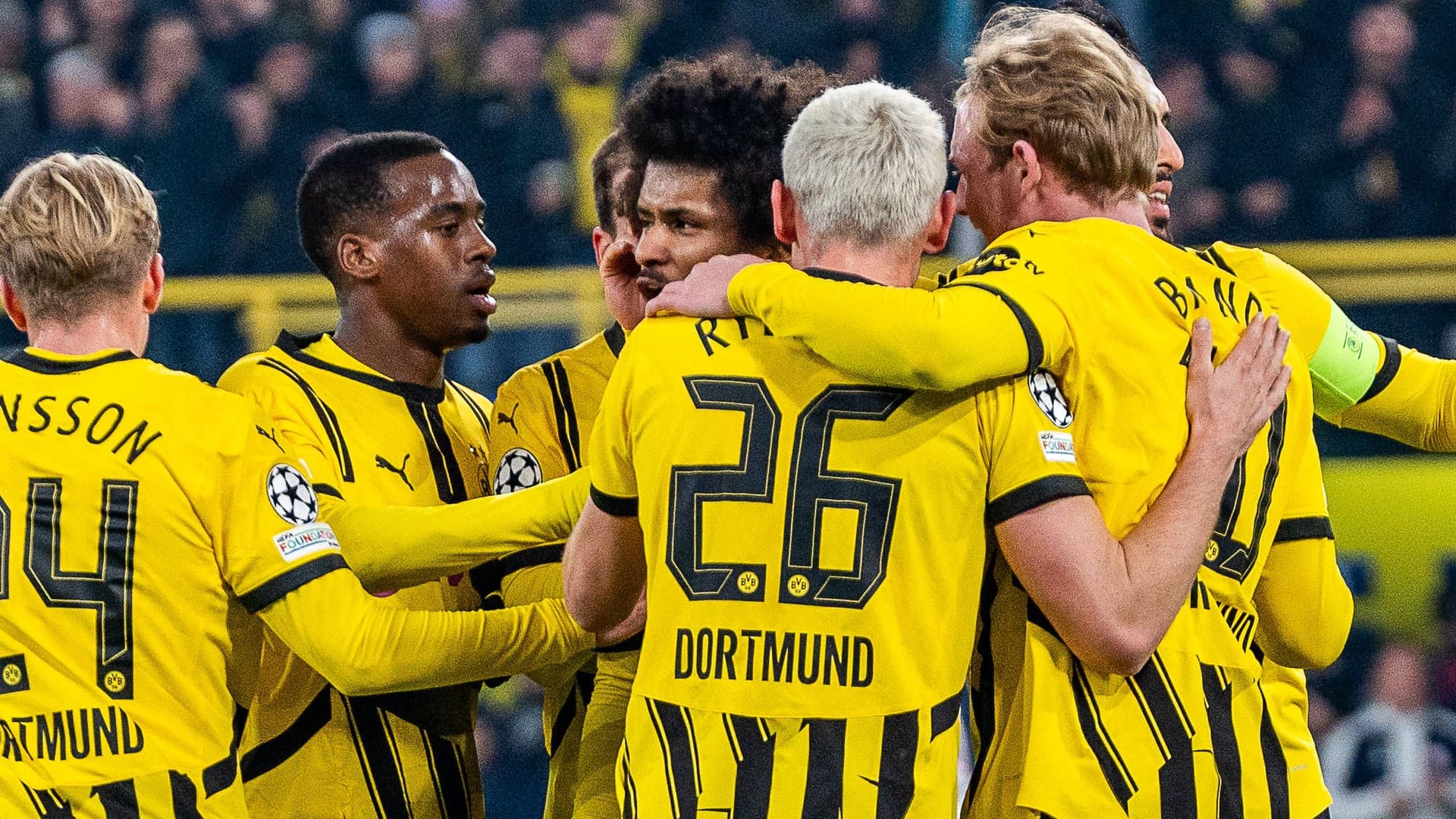 Do the BVB stars also cheer against FC Barcelona?