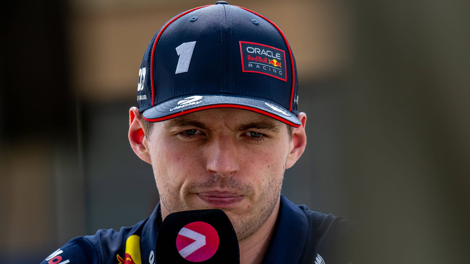 Disappointed from the race weekend in Bahrain: Max Verstappen.