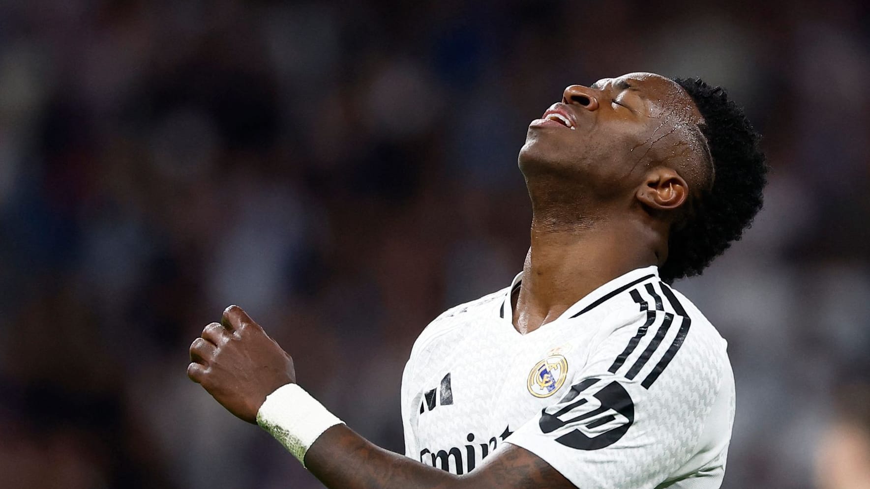 Vinícius Jr.: He stayed without a goal.