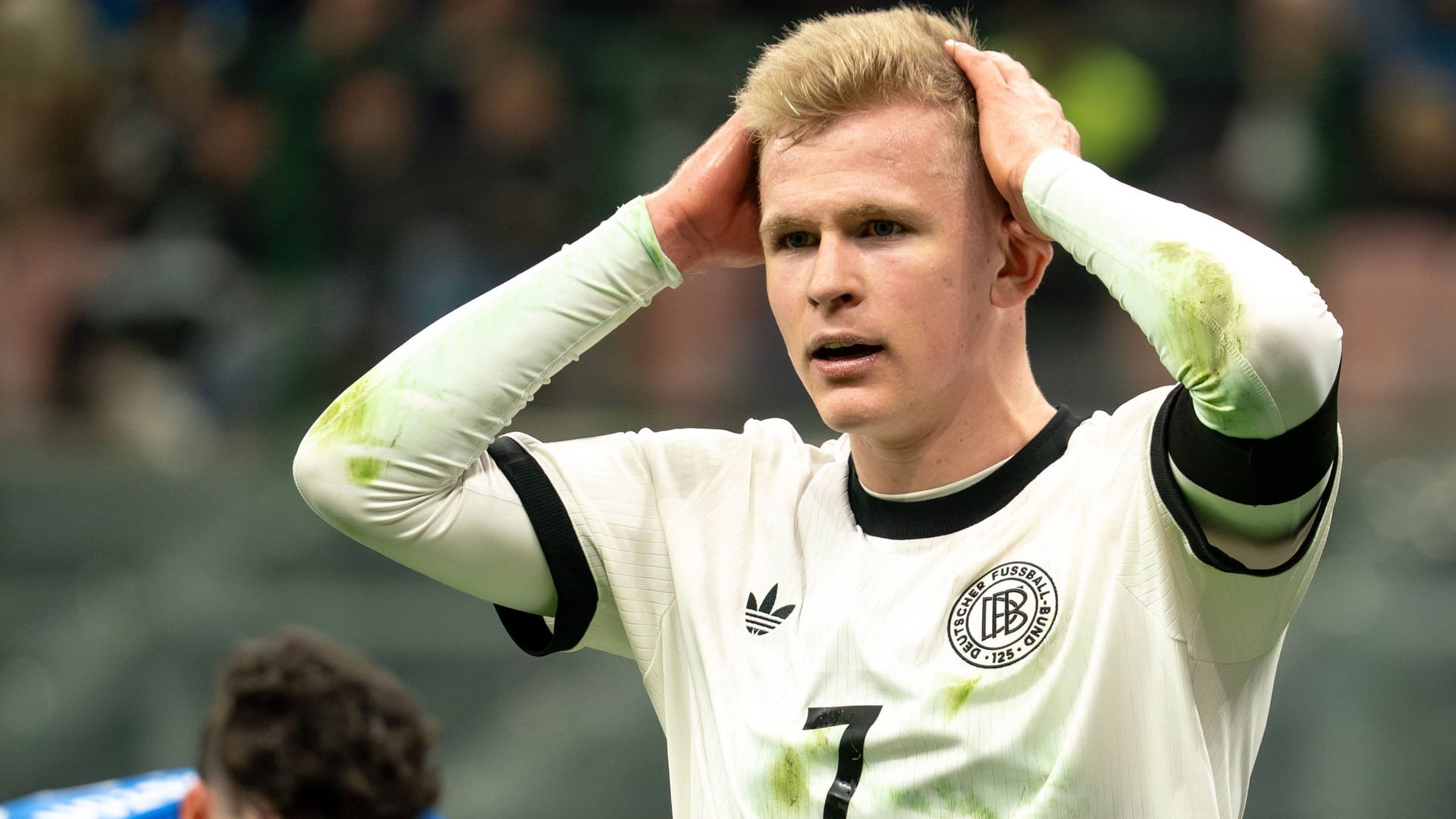 Jonathan Burkardt: The national striker was in the first leg in the starting eleven.