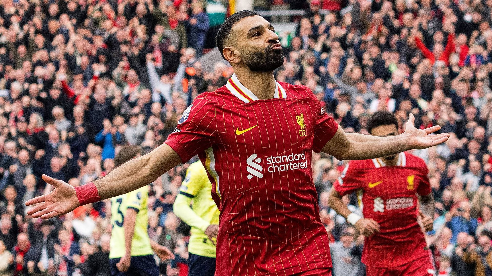 Since 2017 in the jersey of FC Liverpool: Mo Salah will probably also be in the dress in the coming season "Reds" cheer.
