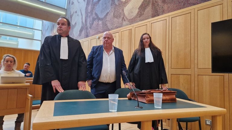 Peter Gillis on the last day of the court case (photo: Noël van Hooft).
