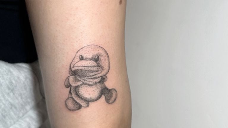 Lianne's tattoo who has been on her arm since November (private photo)