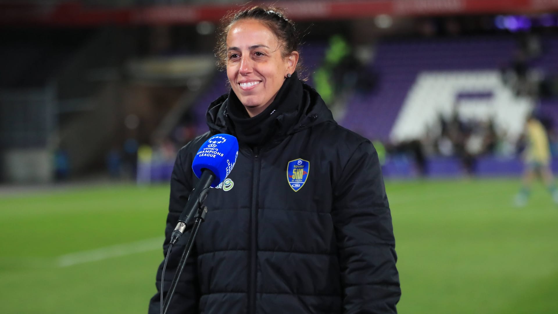 Liése Brancão during an interview (archive picture): The 43-year-old became HSV women in the summer of 2025.