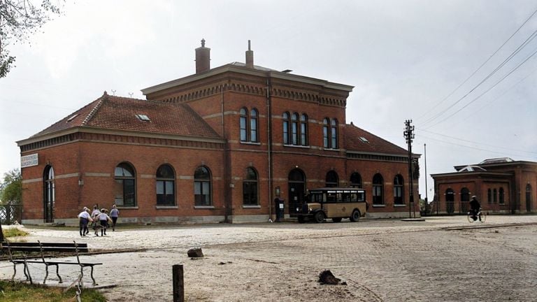 The former station of Geertruidenberg, part of the half -zolenlijntje (photo: Cees Schuller).