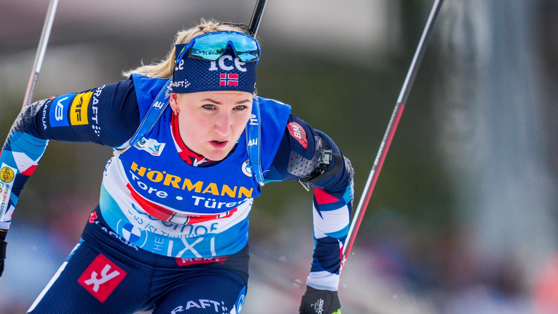 Marte Olsbu Røiseland: In Beijing 2022 she won three gold at Olympics.