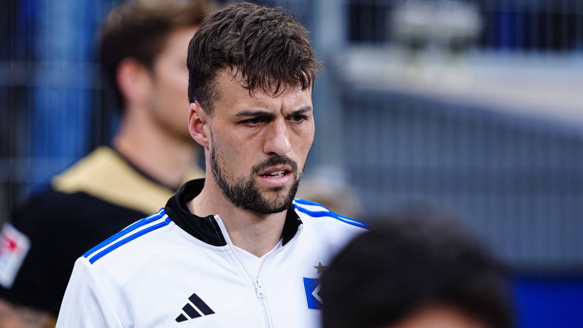 Jonas Meffert: The HSV midfielder collided with a teammate in the training camp in Mallorca.