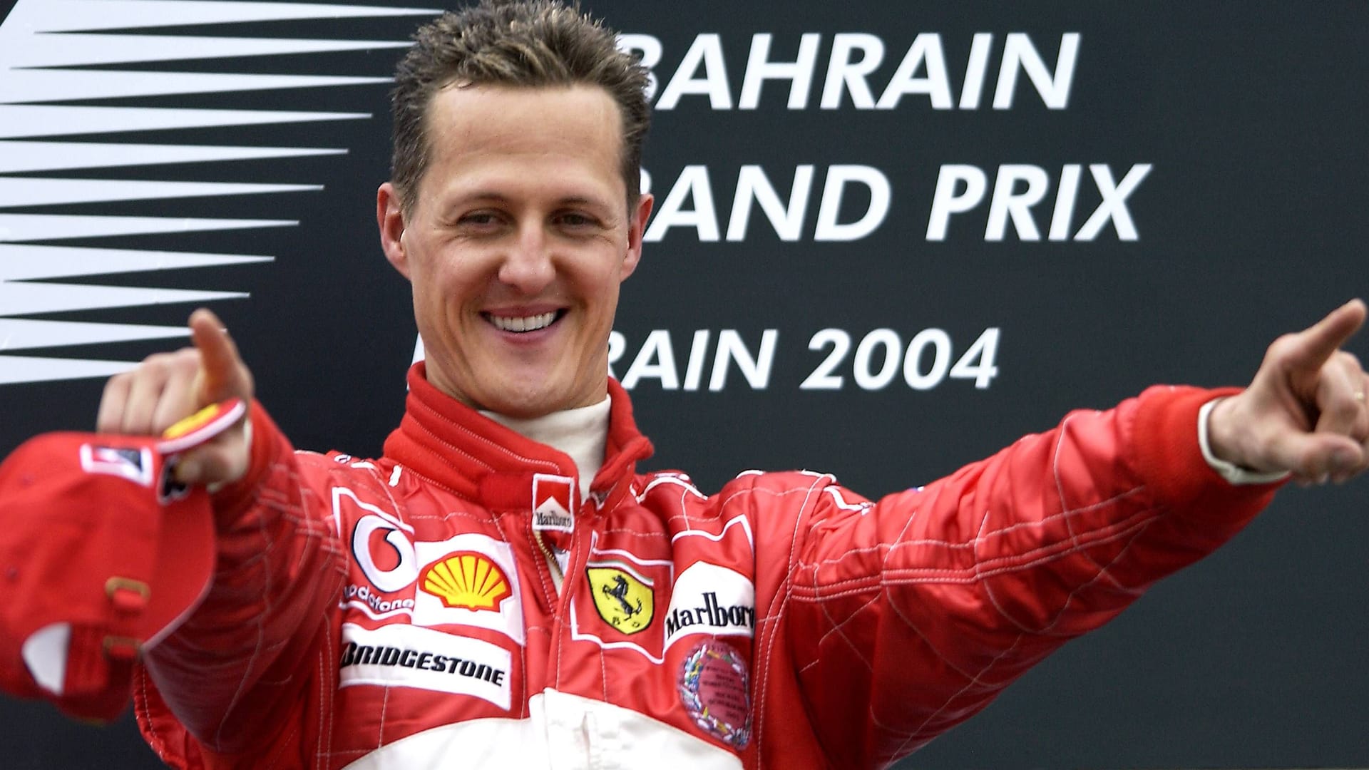 Michael Schumacher in 2004: The 56-year-old now celebrated his seventh and last World Cup title.