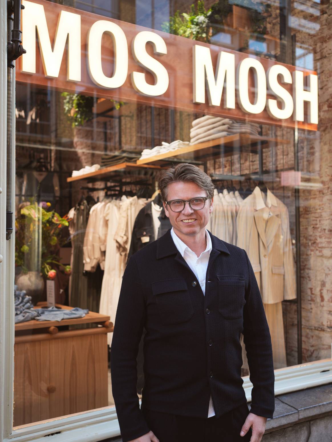 David Skjødt at the opening of the Mosh store in the Berenstraat. Image: Mosh Mosh