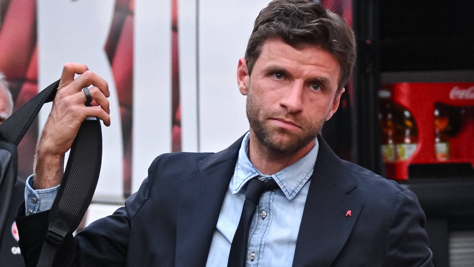 Thomas Müller on arrival in Italy: He goes to FC Bayern in his last games.