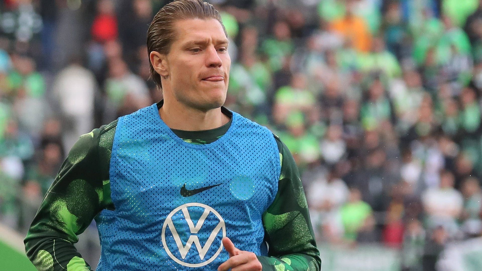 Kevin Behrens: The national striker is outside in Wolfsburg.