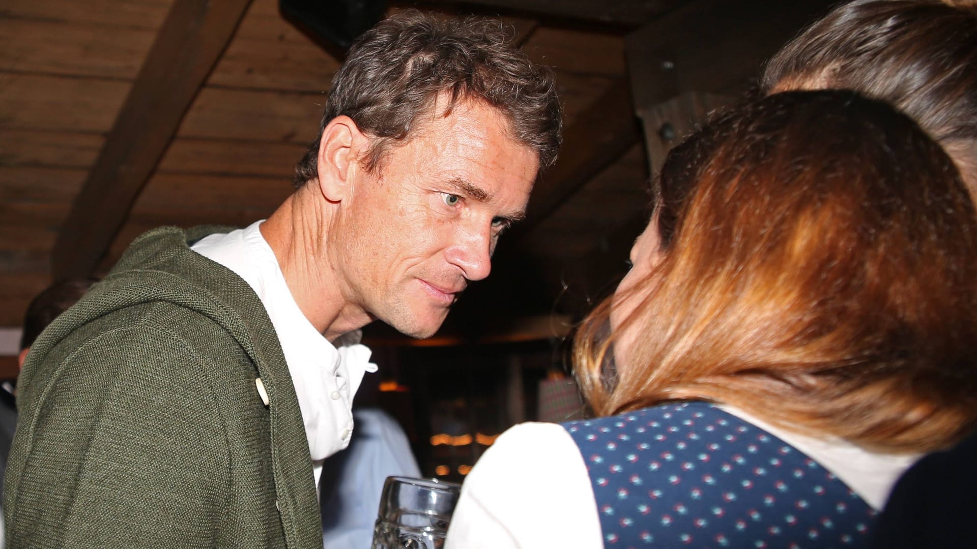 Jens Lehmann at the Oktoberfest (archive photo): The ex-keeper was apparently caught by the police.