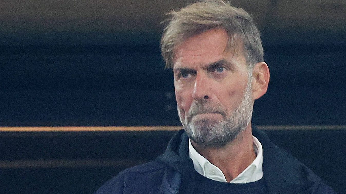 Jürgen Klopp at a game of RB Leipzig in the stadium: He has had a leadership role in the RB cosmos since January.