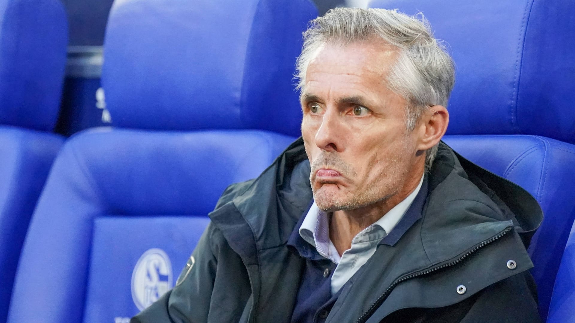 Kees van Wonderen: So far he was 23 games as a Schalke trainer on the sidelines.