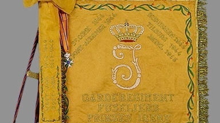 The banner of the successor of the Princess Irene Brigade (photo: Defense).