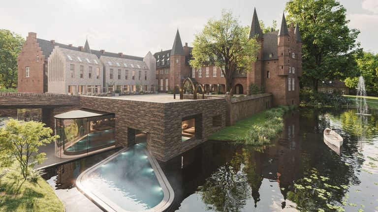 Image of what the castle will look like (Artist's Impression)