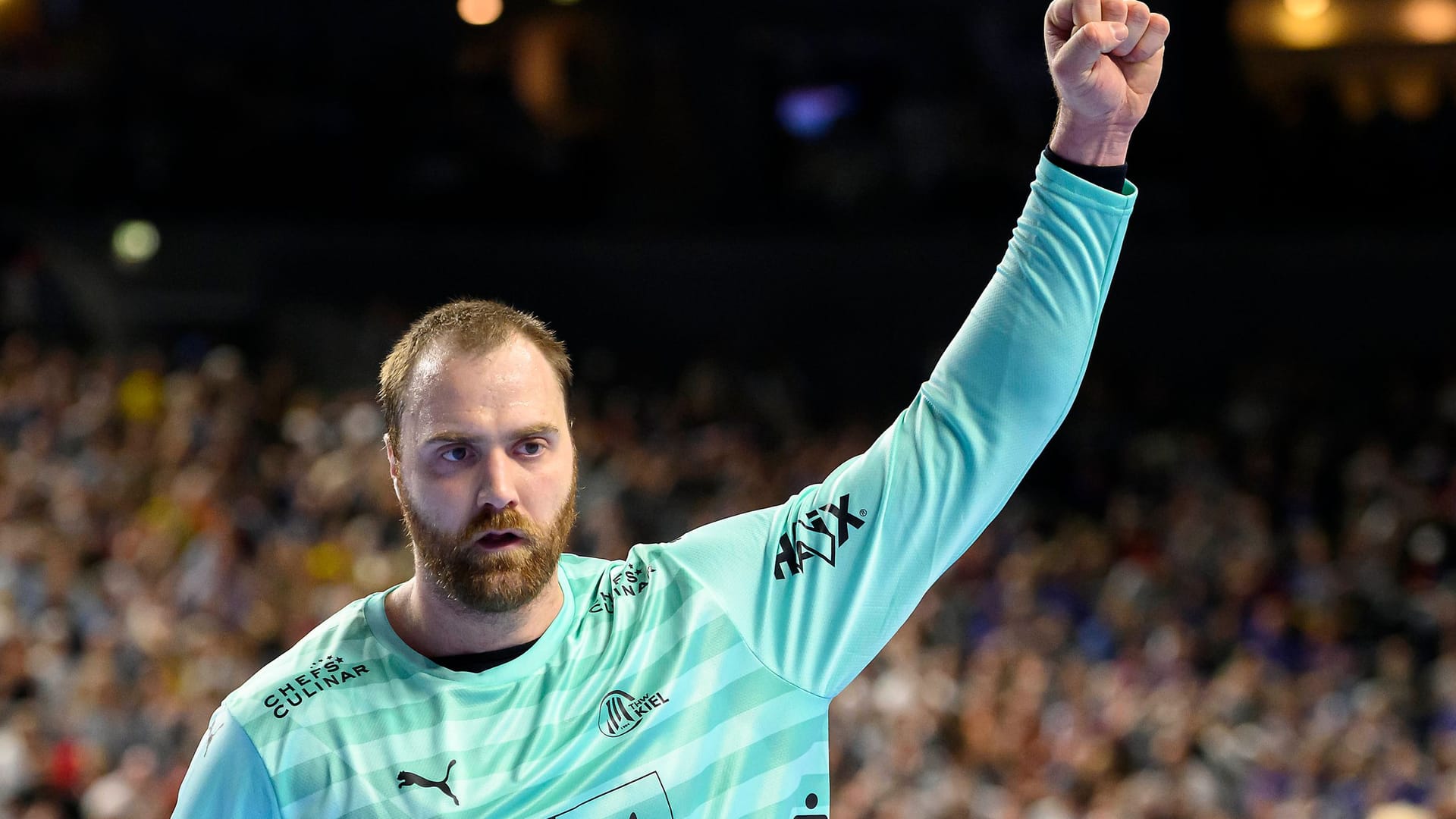 Andreas Wolff: The Kiel goalkeeper played outstandingly.