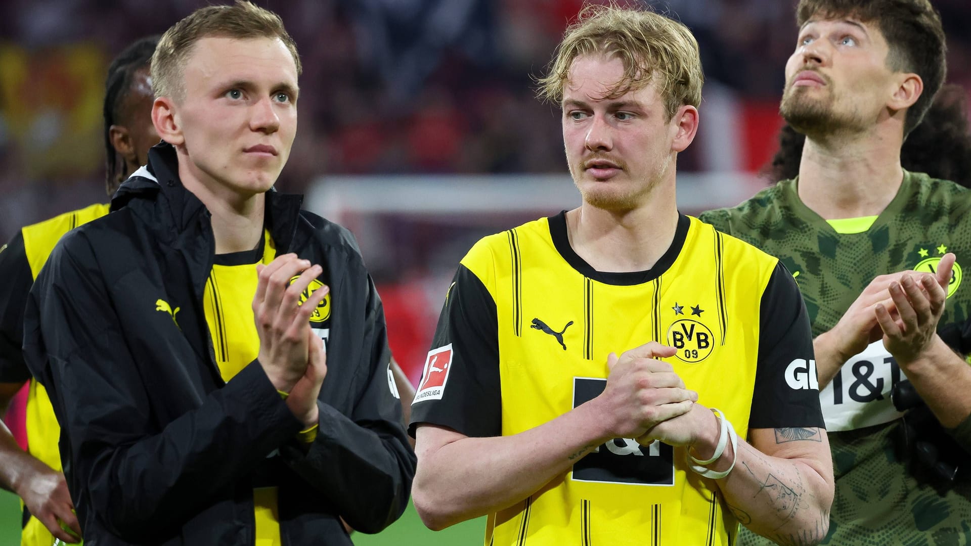 Julian Brandt (M.) was also unable to convince in the first leg against FC Barcelona.