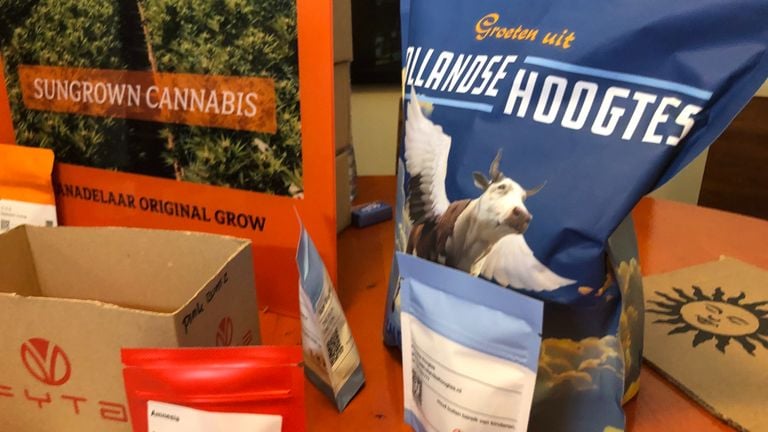 The variation of weed products is increasing (photo: Willem-Jan Joachems)