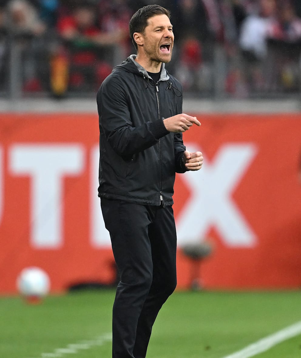 Nicht zufrieden: Leverkusen-Coach Xabi Alonso (43)