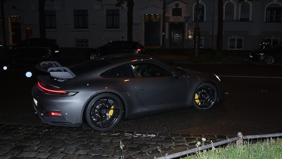 In diesem Porsche kam Leroy Sané zur Bayern-Party