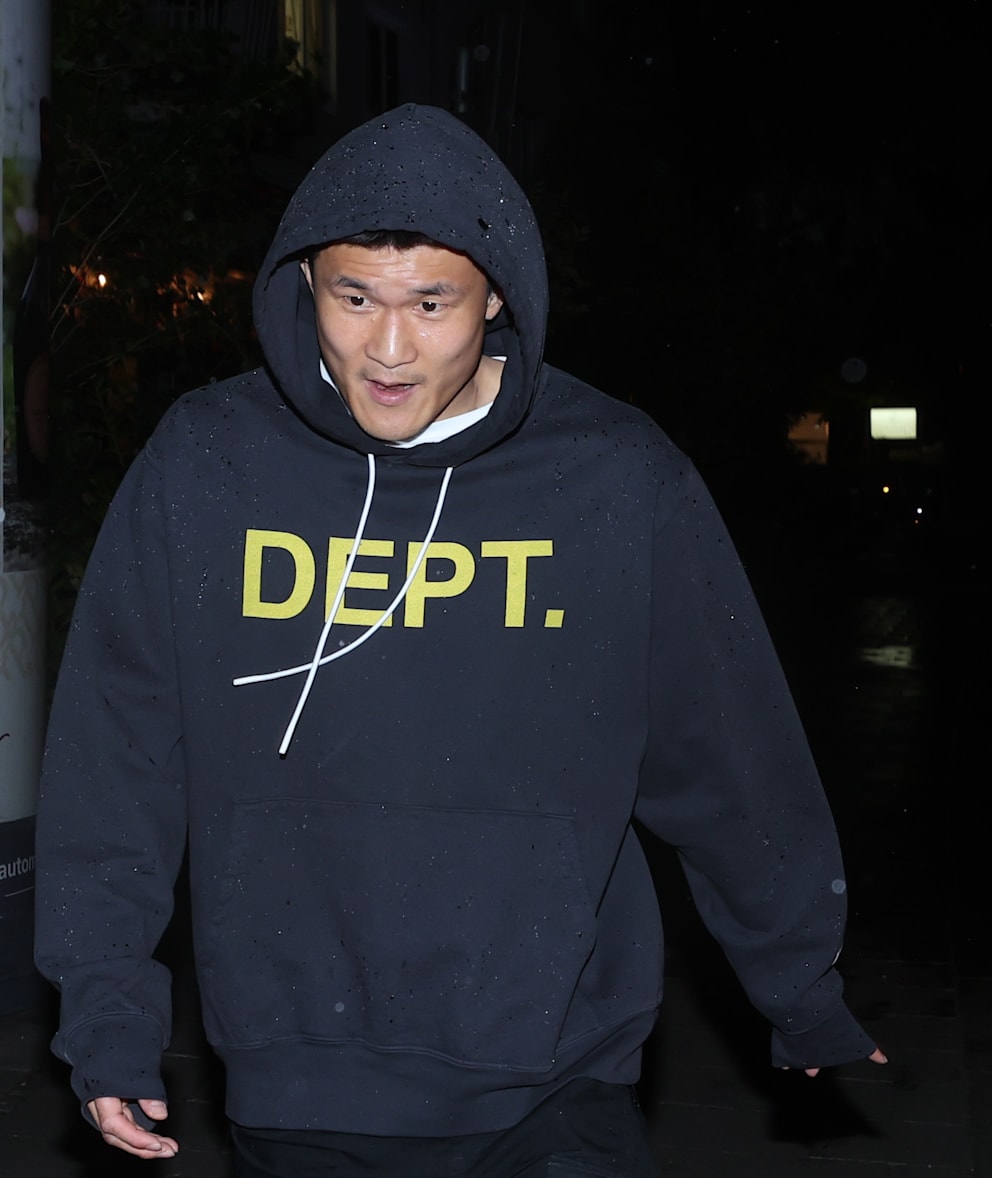 Minjae Kim (28) bei der Ankunft