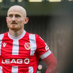 Footballer Maximilian Krauss in the Energie Cottbus jersey (Imago Images/Photo State)