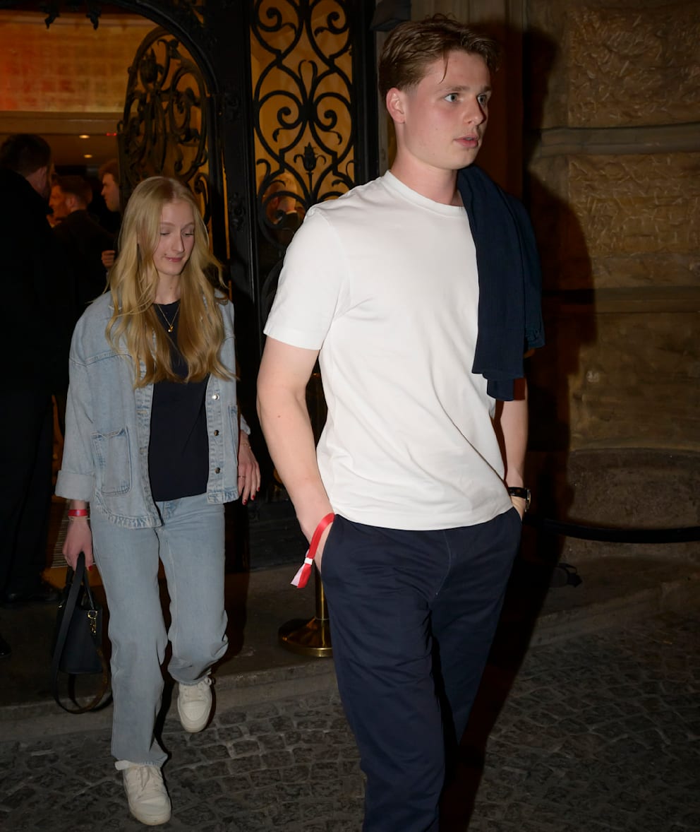Jonas Urbig mit seiner Freundin Katharina