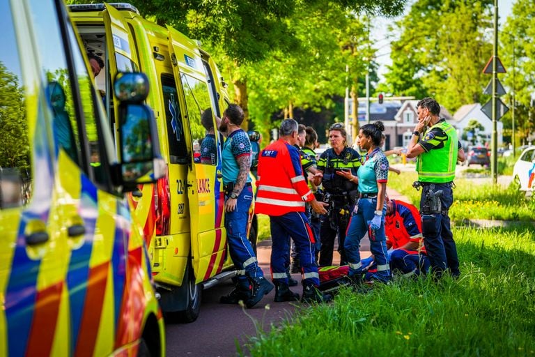 Ambulance and police were deployed (photo: Heitink news agency).