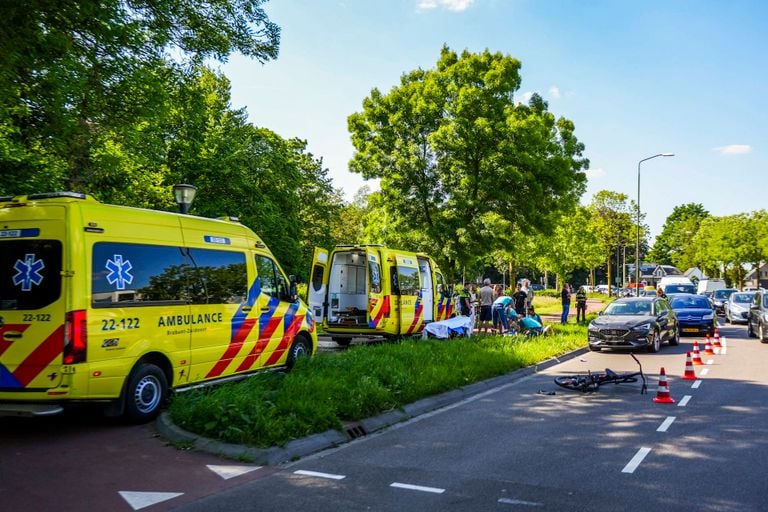The road had to be closed (photo: Heitink news agency).