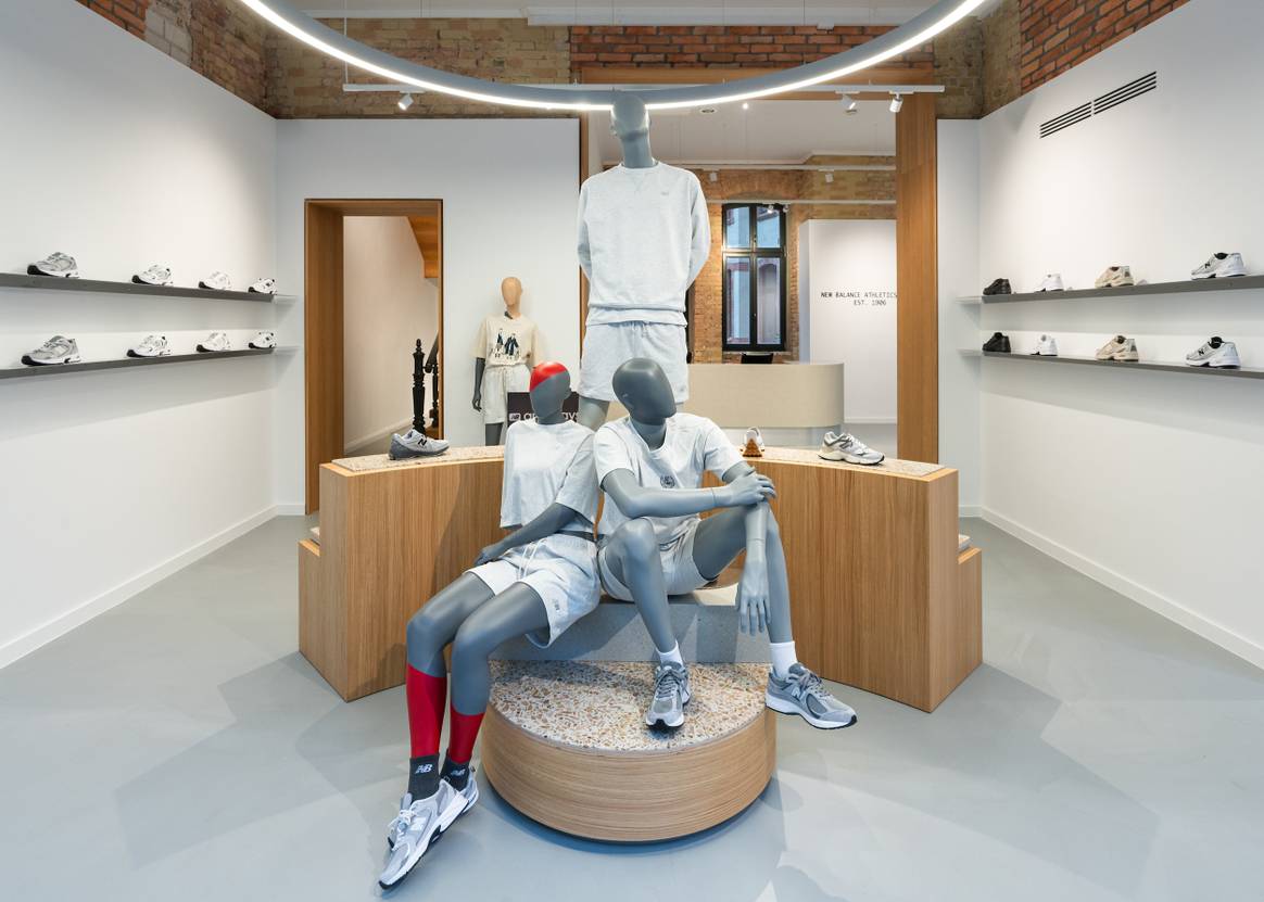New Balance with a new store concept in Berlin