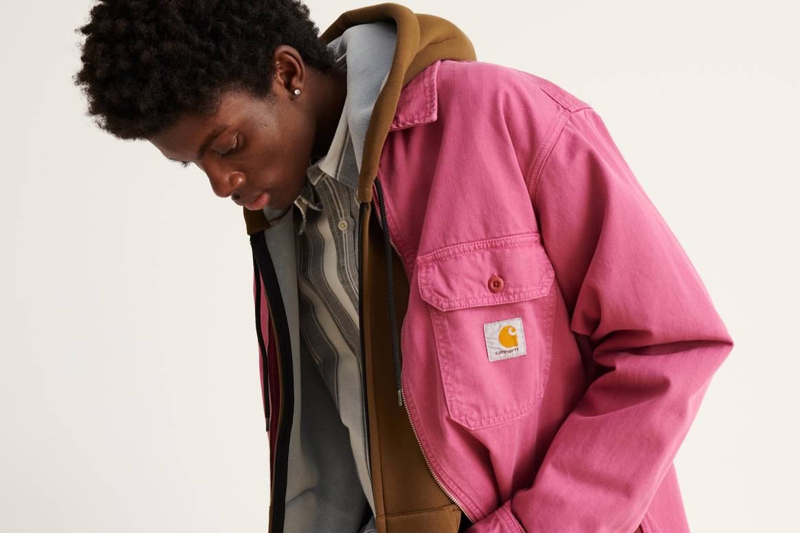 Carhartt Wip - Rainer - Summer Jacket - Magenta Garment Dyed, enlarge Main image 3, enlarge Main image 4, enlarge main picture 5, enlarge main picture 6, enlarge main picture 8, enlarge carhart wip